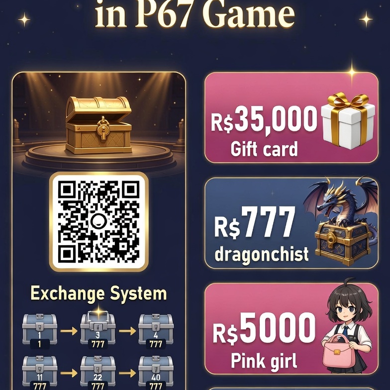 P67 Game Referral Bonuses and rewards