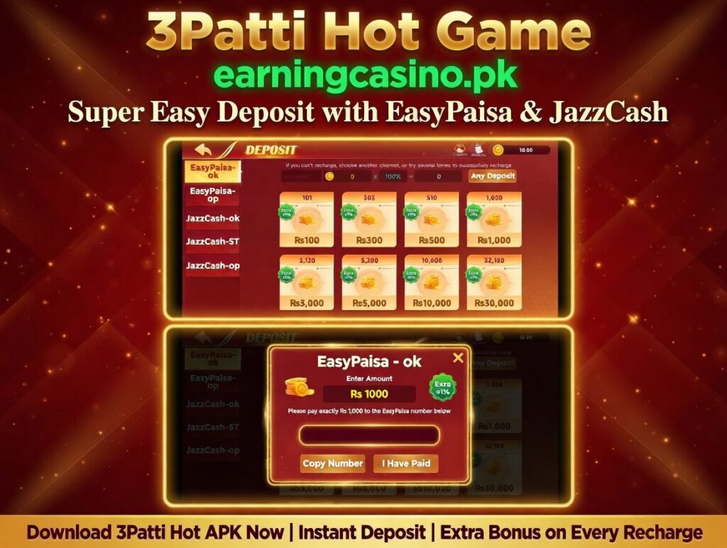 3patti hot game deposit and withdrawal 