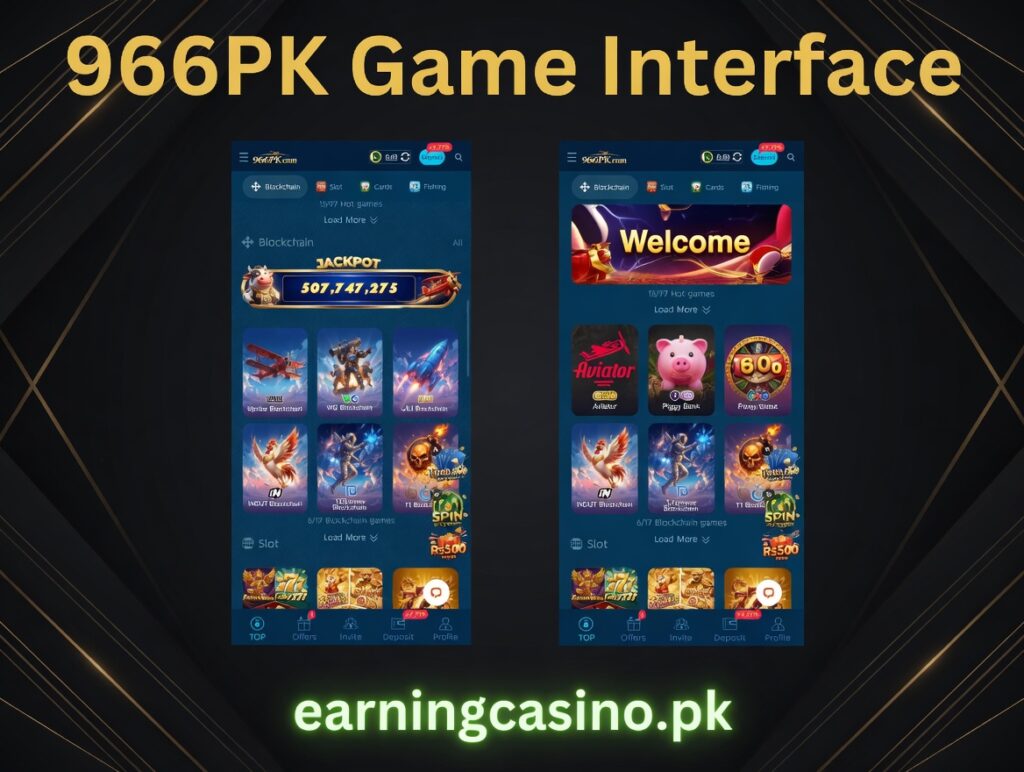 966pk game interface