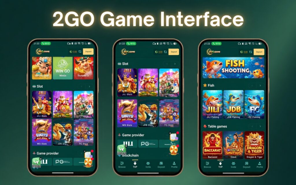 2go game interface