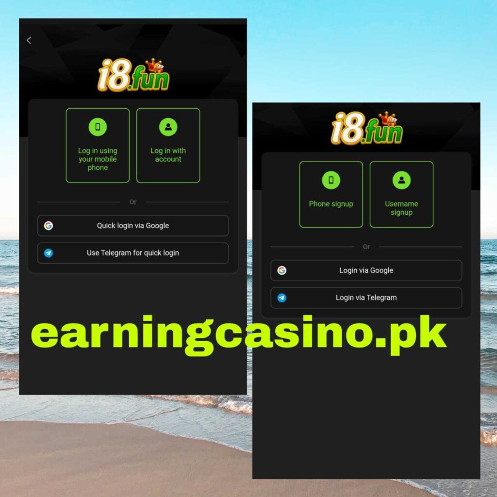i8fun game register and login