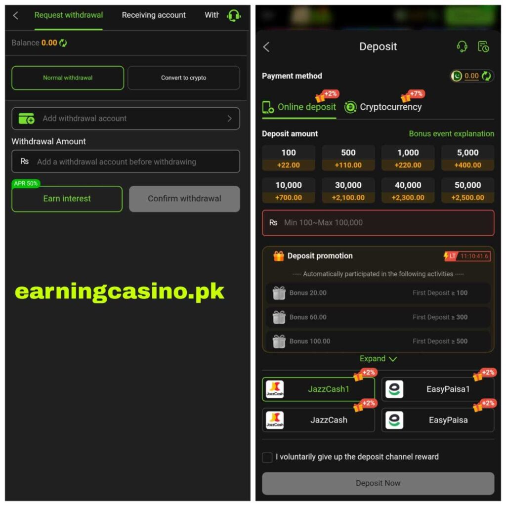 i8fun game withdraw and deposit