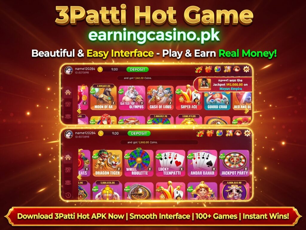 3patti hot game interface