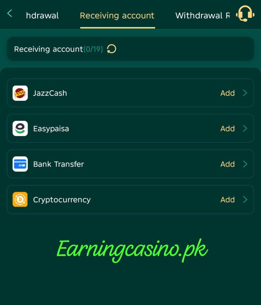EQ668 Game withdraw and deposit