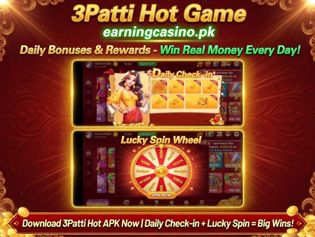 3patti hot game bonuses and rewards