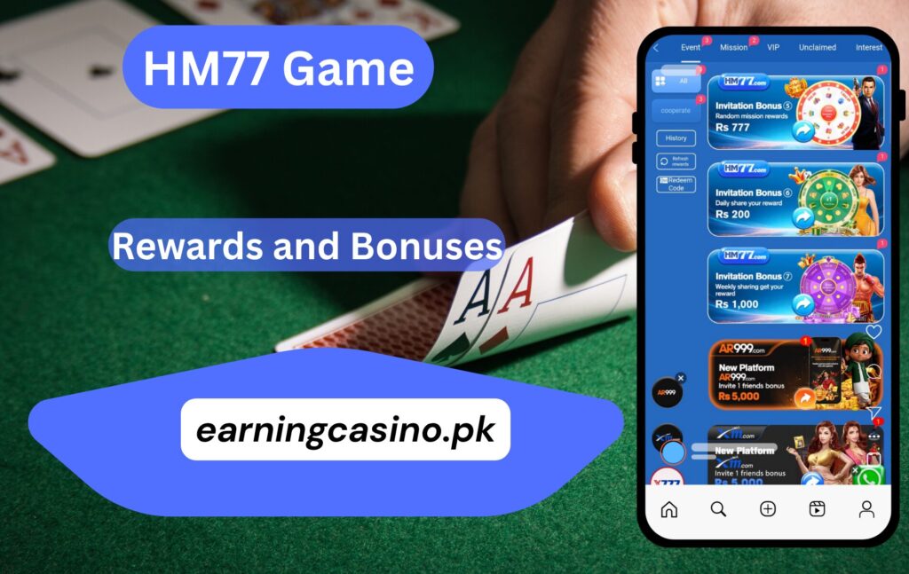 HM77 Game bonuses and rewards