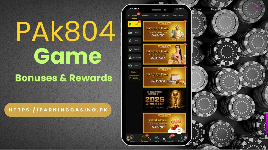 PAK804 Game Download Free for Android and IOS 2026(V6.6.12) PAK804 Game Rewards and Bonuses